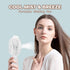 Portable Handheld Fan, Battery Powered Handheld Mini Misting Fan Desk Fan, 5 Speeds Digital Display, Personal Cooling Water Spray Small Fan Gift f...