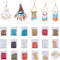 WEWAYSMILE 1Box/303pcs Women Tassel Earring Making Kit, Dangle Earrings Making Kit, DIY Drop Earring Making Kit, Jewelry Findings Beading Supplies...