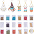 WEWAYSMILE 1Box/303pcs Women Tassel Earring Making Kit, Dangle Earrings Making Kit, DIY Drop Earring Making Kit, Jewelry Findings Beading Supplies...