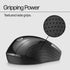 HP Wireless Mouse - Black, 15-Month Battery, 1600 DPI Sensor, Side Grips - For PC/Laptop, Mac, Chromebook...