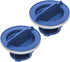 Ultra Durable WPW10077881 Dishwasher Rinse Aid Cap Replacement Part by BlueStars - Exact Fit for Whirlpool & KitchenAid Dishwashers - Replaces W10077881 PS11748135 - PACK OF 2