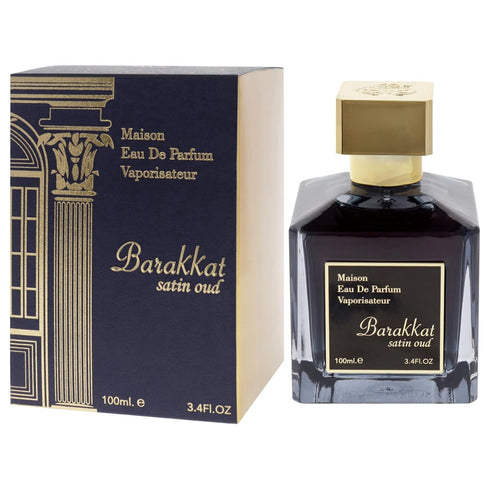 TAWAKKAL PERFUMES Fragrance World Barakkat Satin Oud EDP Perfume 100ml (3.4FL OZ)...