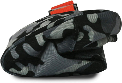 PackIt Freezable Snack Box, Charcoal Camo, Built with ECOFREEZE Technology, Collapsible, Reusable, Zip Closure with Buckle Handle, Great for All A...