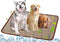 SOMOYA Dog Self Cooling Mat Pet Washable Pads Breathable Pet Blanket Hot Weather Sleeping Kennel Mat,Ice Silk Sleep Mat Pad Non-Toxic Breathable S...