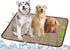 SOMOYA Dog Self Cooling Mat Pet Washable Pads Breathable Pet Blanket Hot Weather Sleeping Kennel Mat,Ice Silk Sleep Mat Pad Non-Toxic Breathable S...