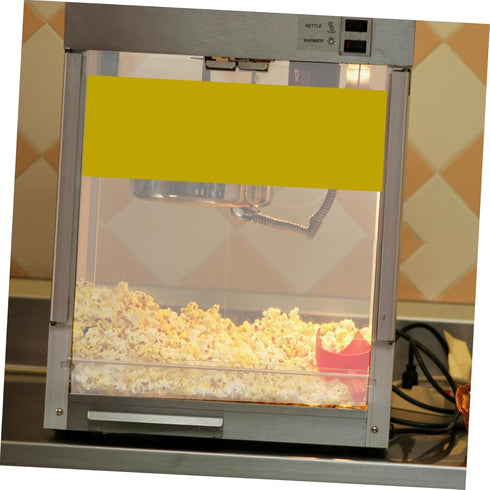 Ciieeo Protective Baffle Automatic Popcorn Machine Baffle Clear Panel Household Popcorn Maker Panel Popcorn Machine Door Panel Popcorn Machine Pan...
