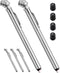 AstroAI 5 Pack Pencil Tire Pressure Gauge (10-75PSI) Stainless Steel Body and Metal Made Nozzle for Vehicles...
