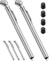 AstroAI 5 Pack Pencil Tire Pressure Gauge (10-75PSI) Stainless Steel Body and Metal Made Nozzle for Vehicles...