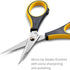 Beaditive Precision Craft Scissors - Stainless Steel Paper Crafting Scissors With Safety Cap - Ultra Sharp Blades & Non-Slip TPR Handles - Adult &...