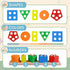 Montessori Toys for 1+ Year Old - Sorting and Stacking Educational Wooden Shape Sorter Toy - Preschool Learning Toys for Toddlers 1-3 -Year-Old - ...