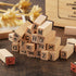 N/B Wooden Rubber Stamps Kit, Fashionclubs 36pcs Vintage Alphabet Letter Number Set, Craft Ink Stamp Stamper Seal Set with Storage Box - For Card ...