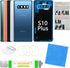 Galaxy S10+ Replacement Back Glass Panel Case with Installation Manual +Pre-Installed Camera Lens +All The Adhesive +Repair Tools for Samsung Gala...