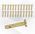 25 pcs Shear Pins + 25 pcs Cotters Pins for Snowblower - Replacement 738-04124A and 714-04040 Shear Pin Kits Compatible with MTD Cub Cadet Craftsm...