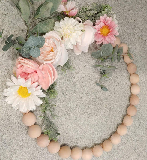 100 PCS 15 mm Split Wood Balls, Small Natural Unfinished Half Round Wooden Beads for Kids Craft...