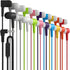 Maeline Bulk Earbuds 10 Pack in-Ear Stereo Headphones for School Classroom, Library, Travel, Gym, Tangle-Free in-Line Microphone Earbuds for Phone...
