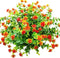 Artificial Flowers for Outdoors Artificial Plants & Flowers Fake UV Resistant Faux Plastic Greenery Shrubs for Outside Haning Planter Home Wedding...