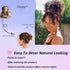 Messy Bun Hair Piece for Women Elastic Drawstring Curly Bun Loose Wave Bun Hair Pieces Fake Messy Hair Bun Extensions for Women Daily Use (Gray Br...