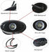 4 Pods LED Rock Light for Jeep ATV SUV Offroad Car Truck Boat Underbody Glow Trail Rig Lamp Underglow LED Neon Lights Waterproof 12V 24V - Red...