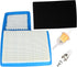 10L0L Golf Cart Air Filter Tune up Kit for Yamaha G16A G19 G20 G21 G22 G22A G29 Drive Gas Golf Cart 1996-UP 4 Cycle 301cc 357cc Engine Replace Air...