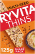 Ryvita Thins Multi-Seed Flatbreads, 125 g...