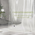 AmazerBath Shower Curtain Liner, 72x72 Clear Shower Curtain Liner, Waterproof Plastic Shower Liner, Cute Lightweight PEVA Shower Curtain for Bathr...