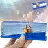Unsinkable Boat in a Box, Cruise Ship Fluid Drift Bottle, Unsinkable Cruise Ship Toy, Cruise Ship Fluid Drift Model Decoration, Home Decoration To...