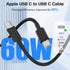 Car Charger for iPhone 15, 40W Dual USB C Car Charger Cigarette Lighter with 2 Pack 6FT USB C to USB C Cable Fast Charging Compatible for iPhone 1...
