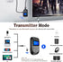 Bluetooth 5.0 Transmitter Receiver for TV - Tensun Visible 3.5mm Wireless Audio Adapter with LED Display Screen, Volume Control 2-in-1 Aux Stereo ...