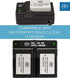 BM Premium (2 Pack NB-10L Battery for Canon PowerShot G1 X, G3-X, G15, G16, SX40 HS, SX50 HS, SX60 HS Digital Camera...