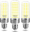 E26 LED Bulb,25W LED Corn Light Bulb 200W Equivalent 6500K Cool Daylight White 2500LM Non-dimmable Flicker Free Ceiling Fan LED Corn Bulb for Indo...