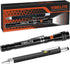 Magnetic Pickup Tool and 6 in 1 Multitool Pen with Touch Screen Stylus, Rulers, Bubble Level, Flathead, Phillips Screwdriver, Ballpoint Pen, Fathe...