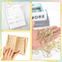 100 pcs Cute Paper Clips 50 pcs Gold Key Shaped Wire Paper Clips 50 pcs House Shaped Paper Clips Mini Paperclips for Office School Supplies Weddin...