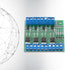 PWM 4-Channel PLC Amplifier Circuit Board MOS FET Module Driver 3-20V to 3.7-27VDC 10A...