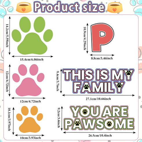Paw Prints Bulletin Board Classroom Decorations Dog Paw Print Bulletin Board Supplies Pawsitively Great Class Bulletin Board Set Mini Paw Print Cu...