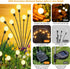 SUNYAO Solar Garden Lights, New Upgraded 2 Pack Solar Firefly Lights, Wind Swaying Firefly Lights, Christmas Lights Outdoor, for Yard Lawn Pathway...