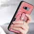 Asuwish Phone Case for Samsung Galaxy S8 Wallet Cover with Tempered Glass Screen Protector and Slim Ring Stand Credit Card Holder Leather Cell Acc...