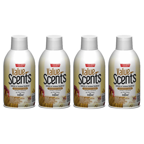 Champion Sprayon ValueScents Metered Air Freshener Cinnamon Apple net 6.17 oz. Count 4....