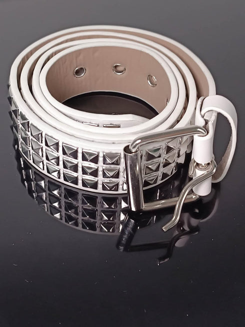 Punk Studded Belt for Women Rock Threads Goth Stud Pyramid Gothic Clothing...