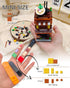 Japanese Street View Ramen Shop Building Blocks Set, Japanese Theme Store Simulation Architecture Creative Model, Mini Bricks Construction Buildin...