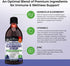 Elderberry Syrup for Kids and Adults - Natural Immune Support with Zinc and Vitamin C Plus 10x Concentrated Sambucus Elderberries - Blueberry Panc...