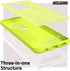oakxco for Samsung Galaxy S9 Plus Phone Case Liquid Silicone, Fluorescent Bright Solid Color, Cute Thin Slim Soft Rubber TPU Plain Smooth Gel Matt...