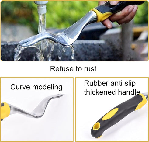 Hand Weed Puller Tool,Manual Weeding Tool for Garden, Garden Tools for Gardening?Weed Removal and Farmland Transplantation Tool?Gardening Gifts fo...