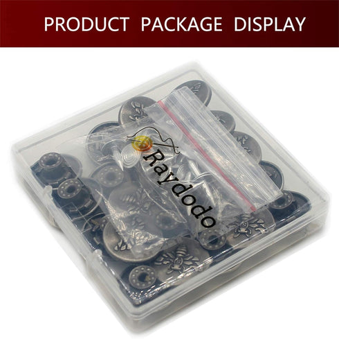 20 Sets Jean Buttons Replacement, 18mm Metal Buttons Tack Pant Buttons Replacement Kit with No Sew Rivets for Jeans, Denim Pants, Jackets (Silver ...