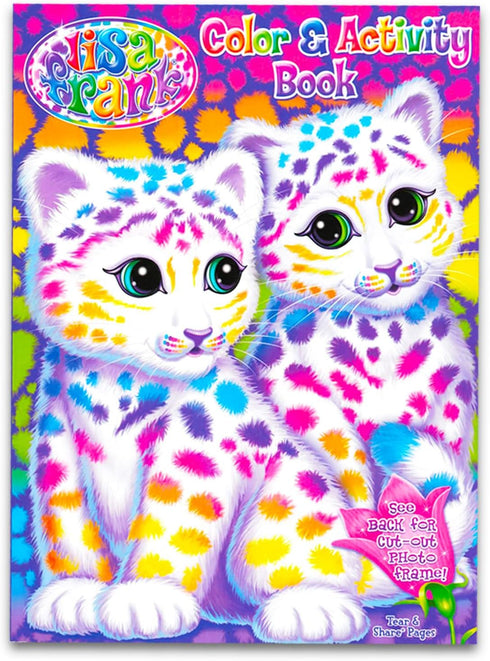 Lisa Frank Coloring and Activity Book Set (2 Books)...