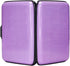 ELFISH RFID Blocking Credit Card Protector Aluminum ID Case Hard Shell Business Card Holders Metal Wallet for Men or Women (Purple)...
