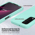 Design Heavy Duty Case for T-mobile Revvl V+ Plus 5G Case with Built-in Screen Protector Dual-Layer PC Silicone Shockproof Protective Cover (Green...