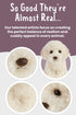 Living Nature Labradoddle Puppy Stuffed Animal | Fluffy Dog Animal | Soft Toy Gift for Kids | 6 inches...