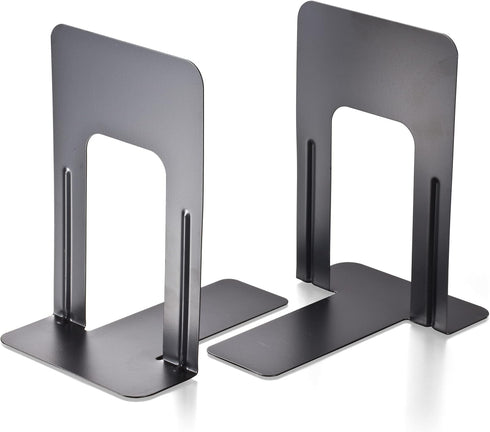 Officemate Non-Skid Bookends, 9”, Non-Skid Base, Chip Proof Enamel Coating (93051)...