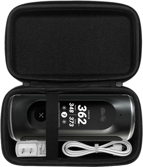 Carrying Case Compatible with Blue Tees Golf Player+ GPS Speaker with Touch Screen Display, Golf GPS Speaker Case with Built-in Space for Charging...