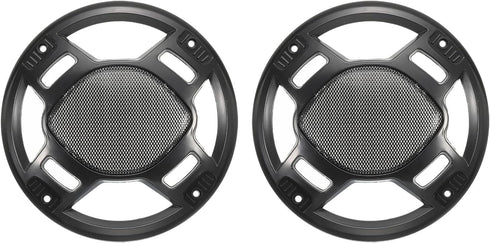 MECCANIXITY Speaker Grill Cover 6.5" Mesh Subwoofer Grill Guard Protector for Home Audio DIY Black 2 Pack...